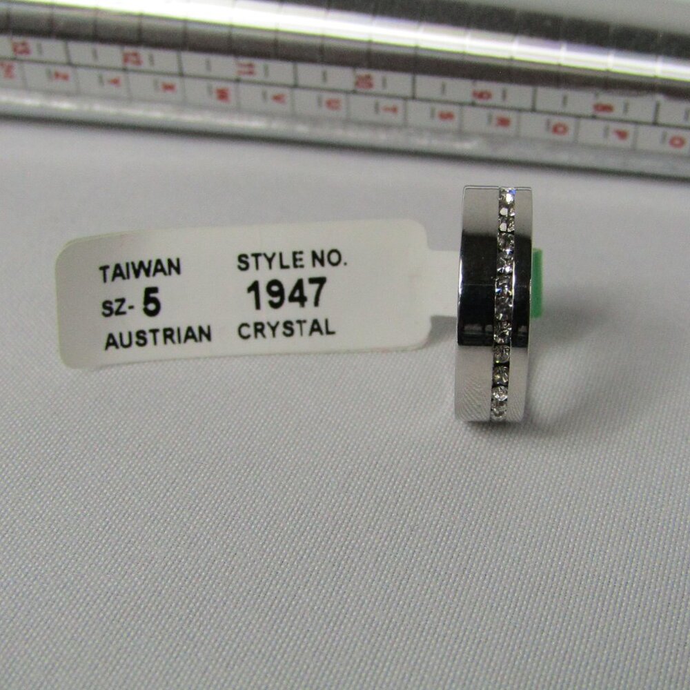 Austrian Crystal | Sterling Silver | Size 5 | Women's | New | Wedding/Casual